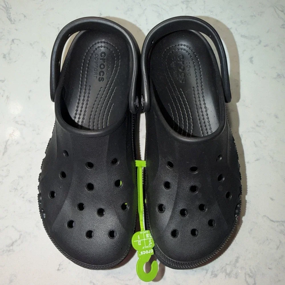 Crocs Women's Platform Shoes Baya Platform Clogs, Platform Shoes for Women sz 7